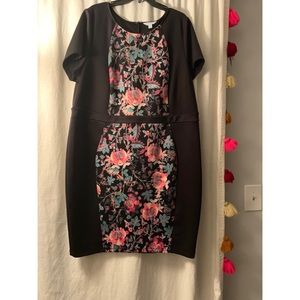 Ashley Nell Tipton floral design dress